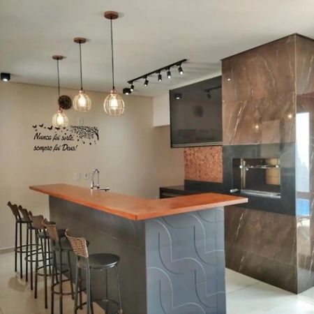 伊塔佩蒂宁加Casa Com Piscina Aquecida E Wi-Fi别墅 外观 照片